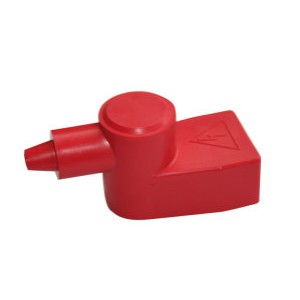 Afdekrubber voor batterij klem 50-70MM3 (rood)