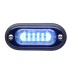 T-ION Mini LED Flitser, blauw, 24V R65, Ultra laag profiel