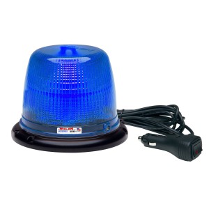 L41 LED Zwaailamp R65 kl 2 blauw Mag. mont