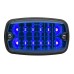 M4 LED flitser, blauw, R65 KL2