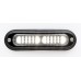 T-ION LED Flitser, Wit, Oppervlakte montage, Ultralaag profiel