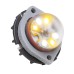 Vertex LED Flitser, Amber, Omnidirectioneel, 24V