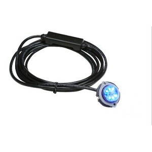 Vertex LED Flitser, blauw, Directioneel met deflectorlens