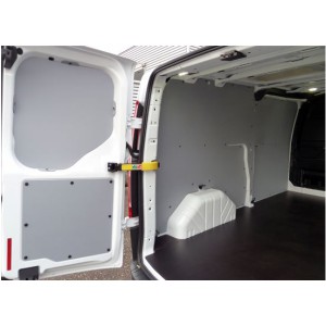 Zijwand kunststof voor Nissan NV400 L2H2 dubbele cabine